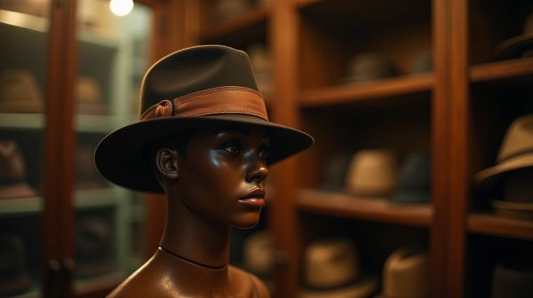 Ce chapeau a cent ans et il est revenu dans les vitrines cet hiver